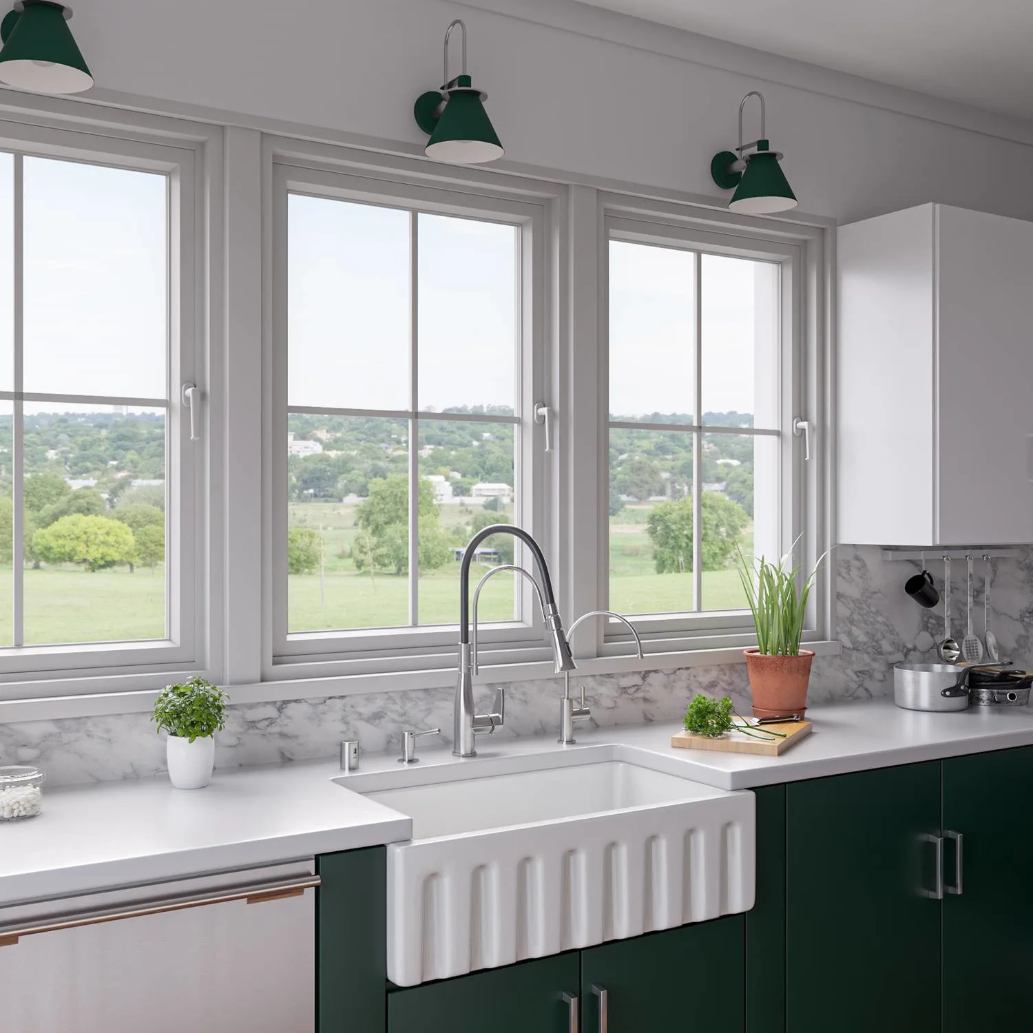 ALFI ABKF3001 With Black Rubber Stem  Kitchen Faucet With Rubber Stem - image 6