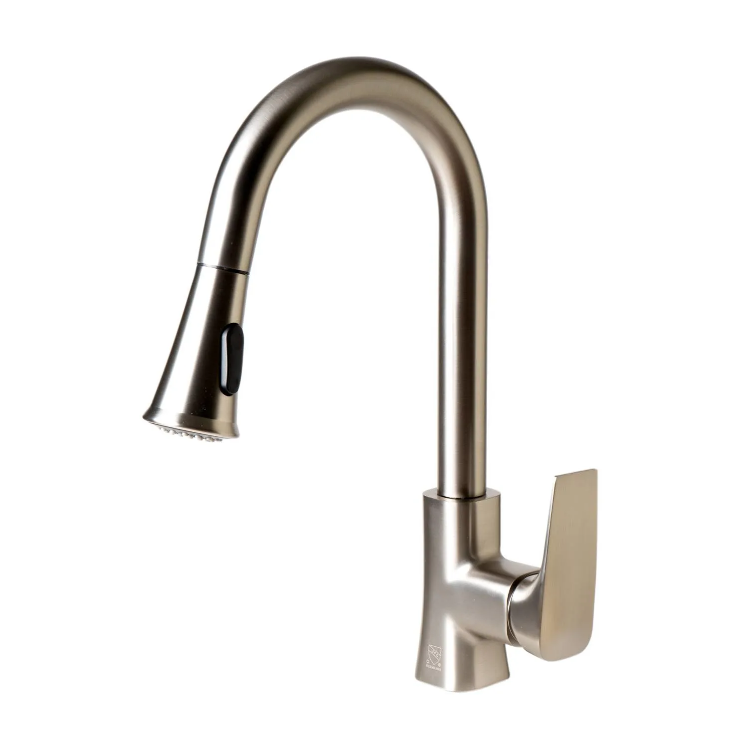 ALFI ABKF3889 Square Gooseneck Pull Down Kitchen Faucet - image 3
