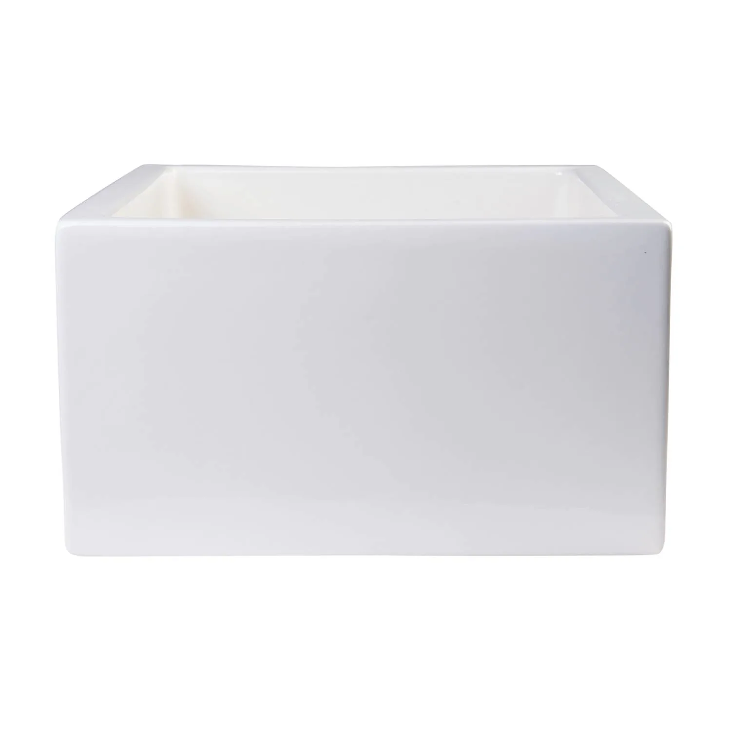 ALFI AB2418ARCH 24 inch Arched Single Bowl Fireclay Farm Kitchen Sink - image 2