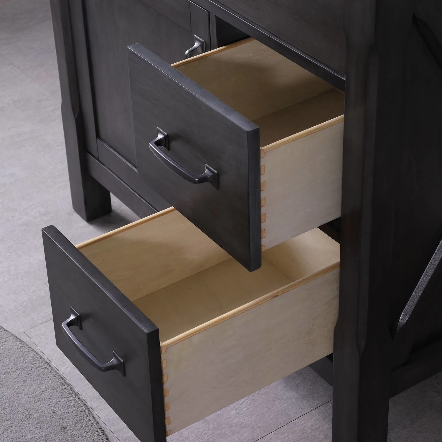 Altair Maribella 36 Inch Solid Plywood White Carrara Single Vanity - image 9