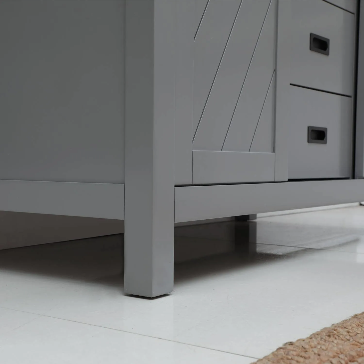 Altair Kinsley 48 Inch Solid Plywood White Carrara Single Vanity - image 10