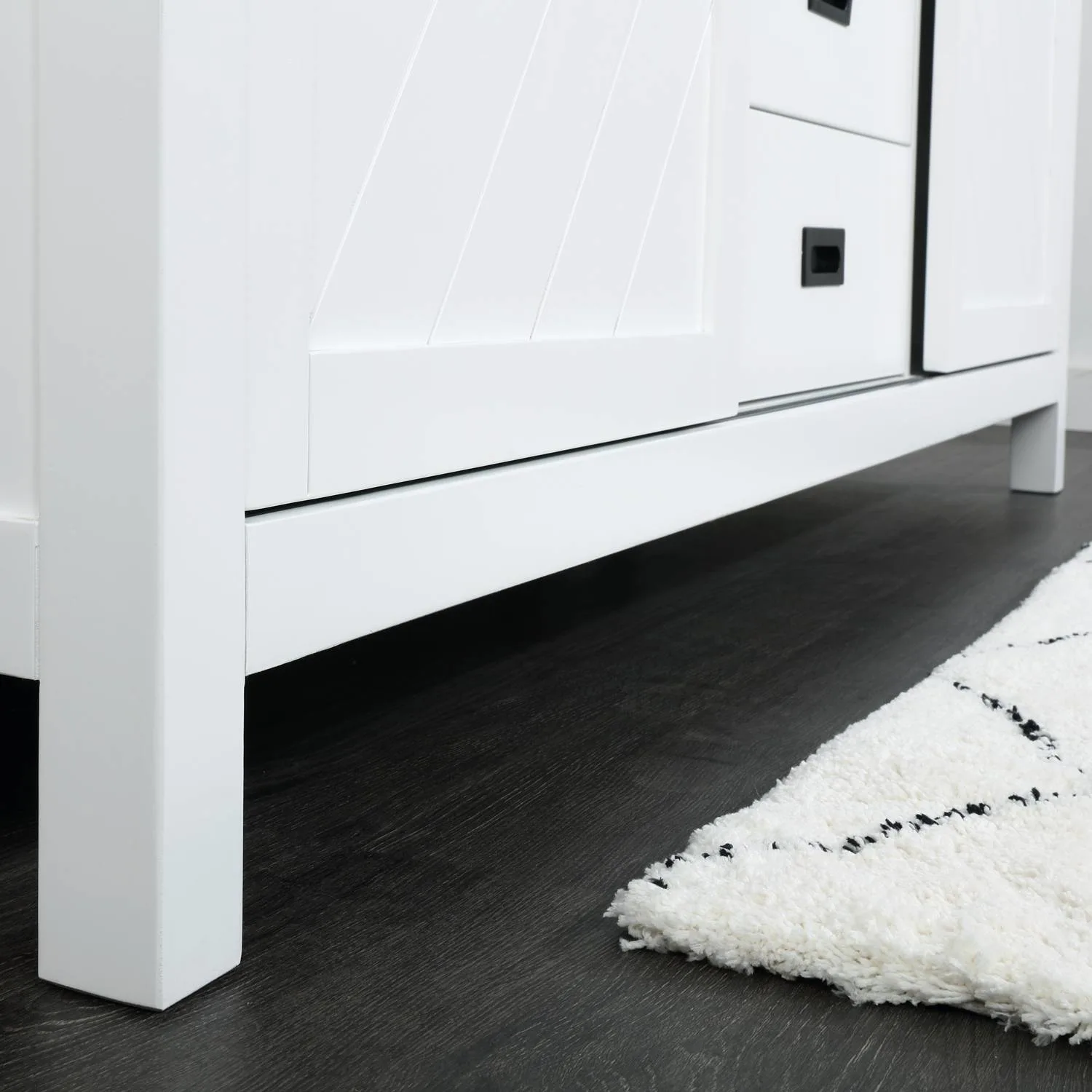 Altair Kinsley 72 Inch White Plywood White Carrara Double Vanity - image 9