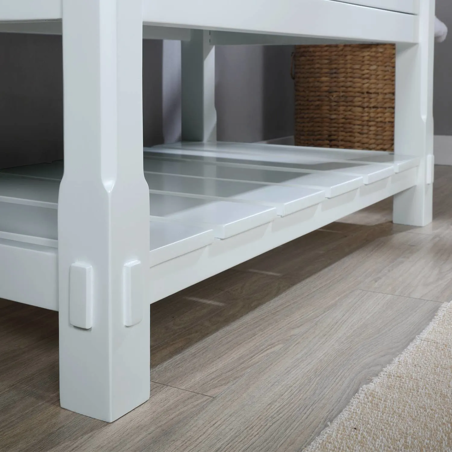 Altair Georgia 42 Inch White Plywood White Carrara Stone Single Vanity - image 9