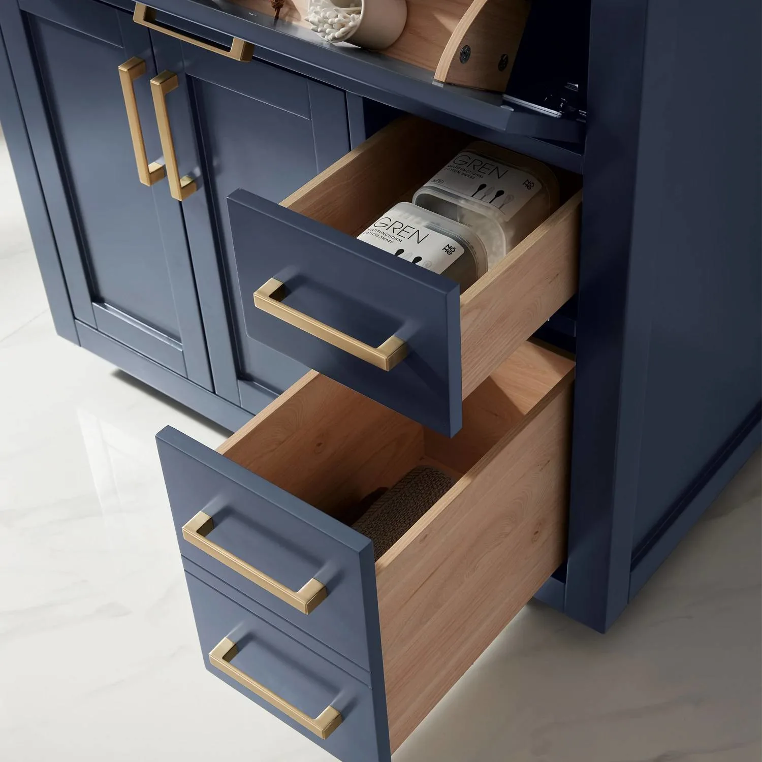 Altair Ivy 36 Inch Solid Plywood No Countertop Single Vanity Cabinet - image 8