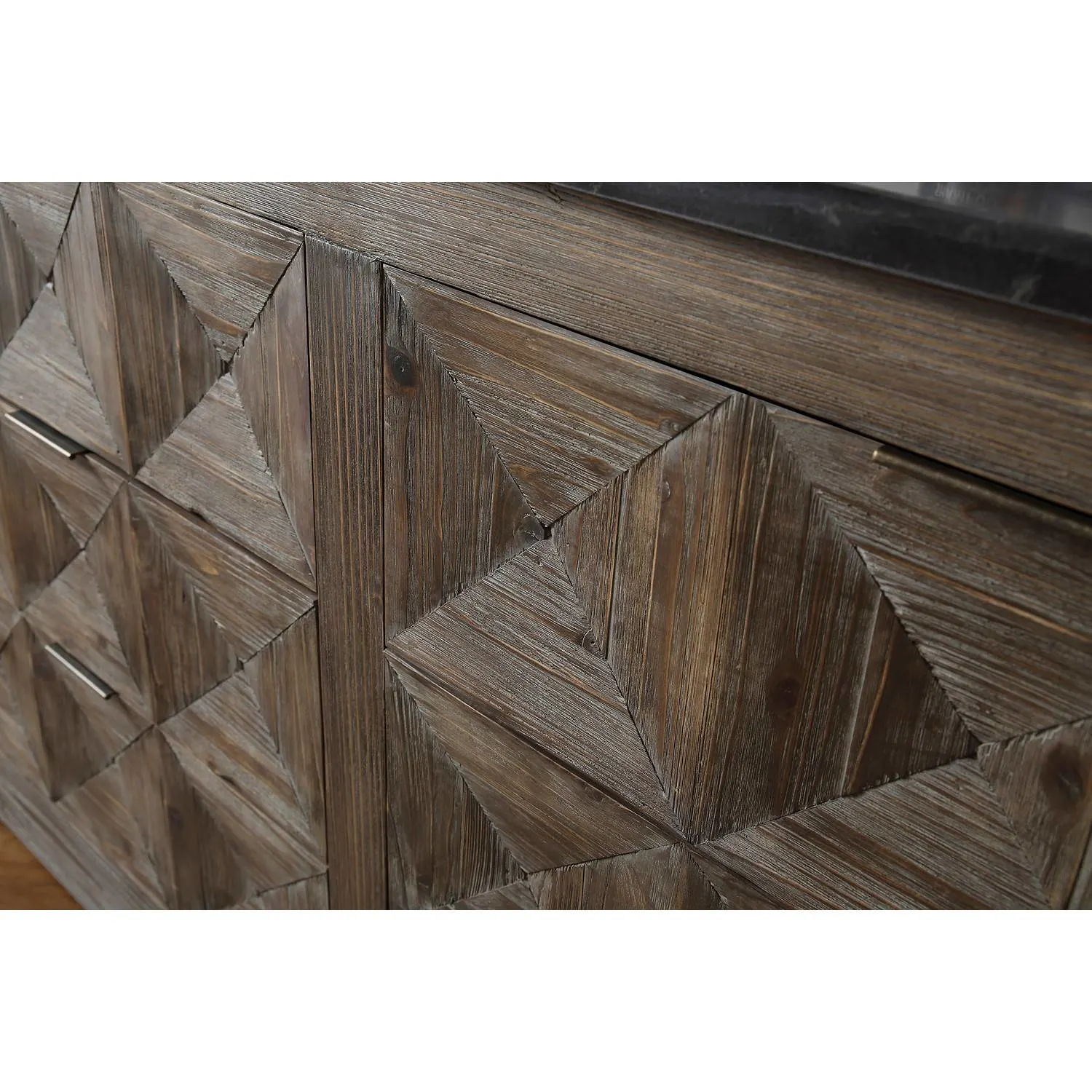 Legion Furniture 60 Inch Moon Stone Top Ceramic Sink Vanity Cabinet - image 5