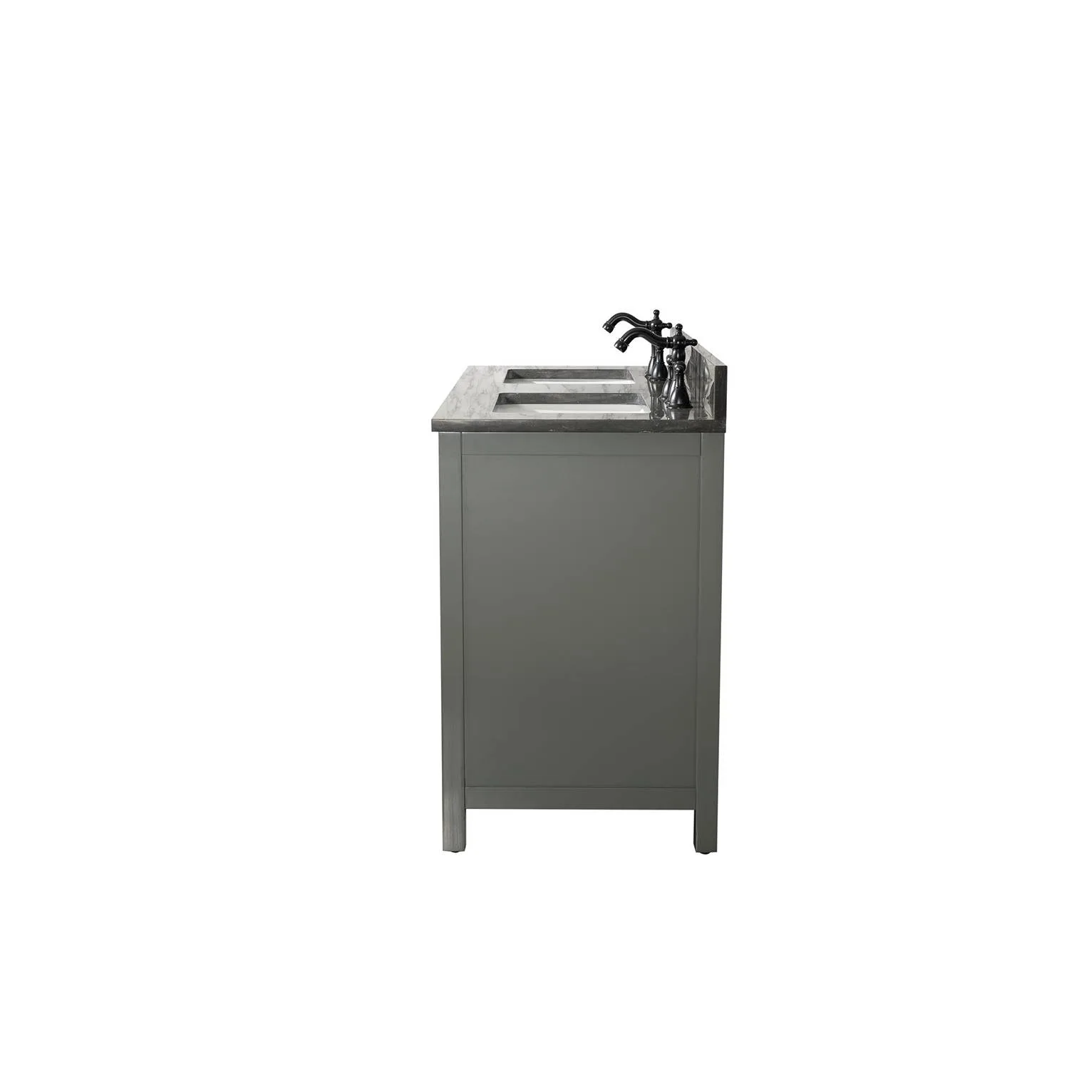 Legion Furniture 54 Inch Blue Lime Stone Top Pewter Green Vanity Cabinet - image 23