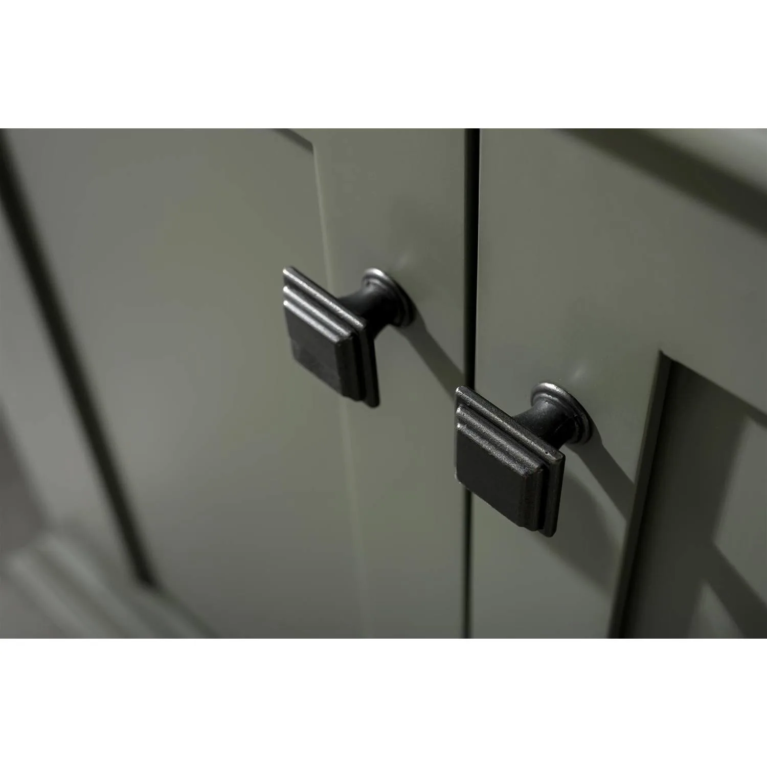 Legion Furniture 30 Inch Blue Lime Stone Top Pewter Green Vanity Cabinet - image 7