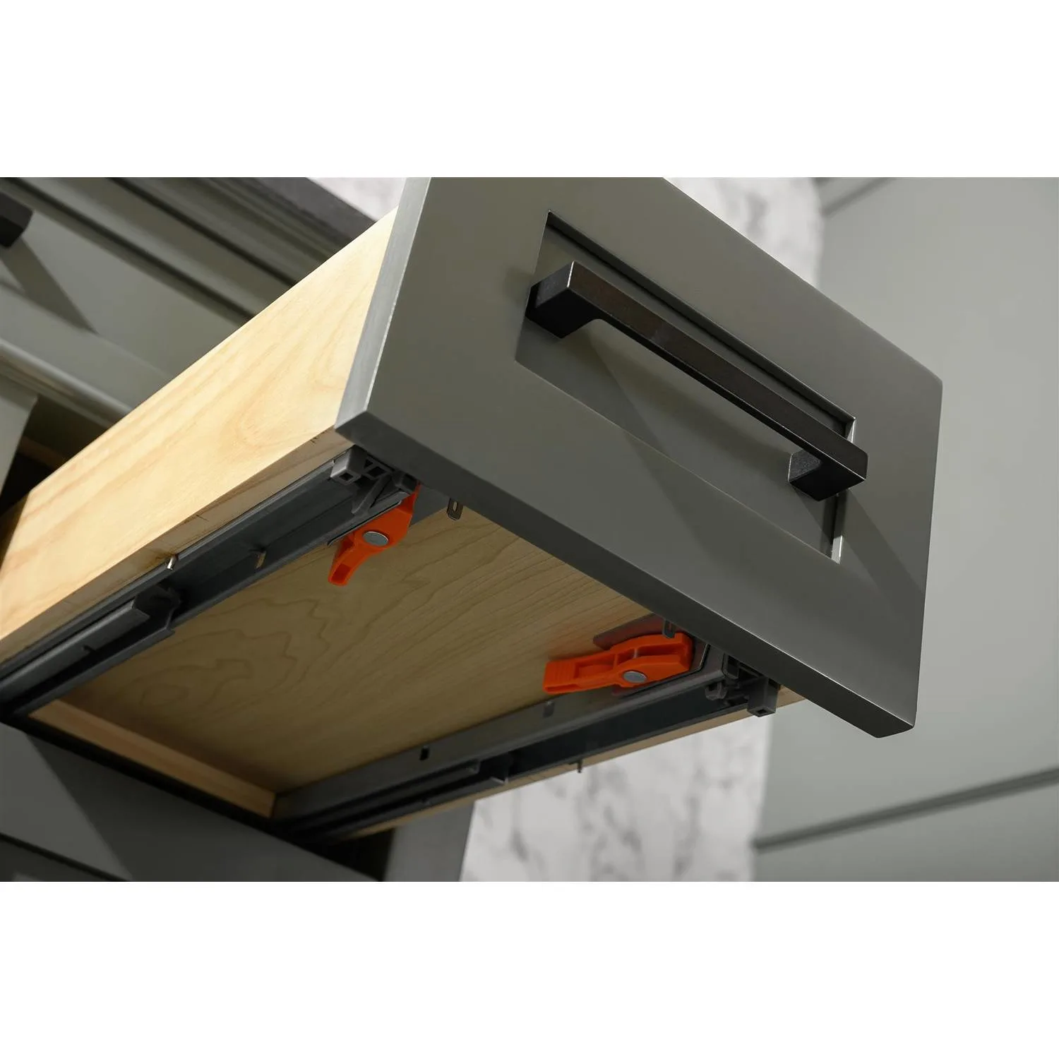 Legion Furniture 36 Inch Blue Lime Stone Top Pewter Green Vanity Cabinet - image 11