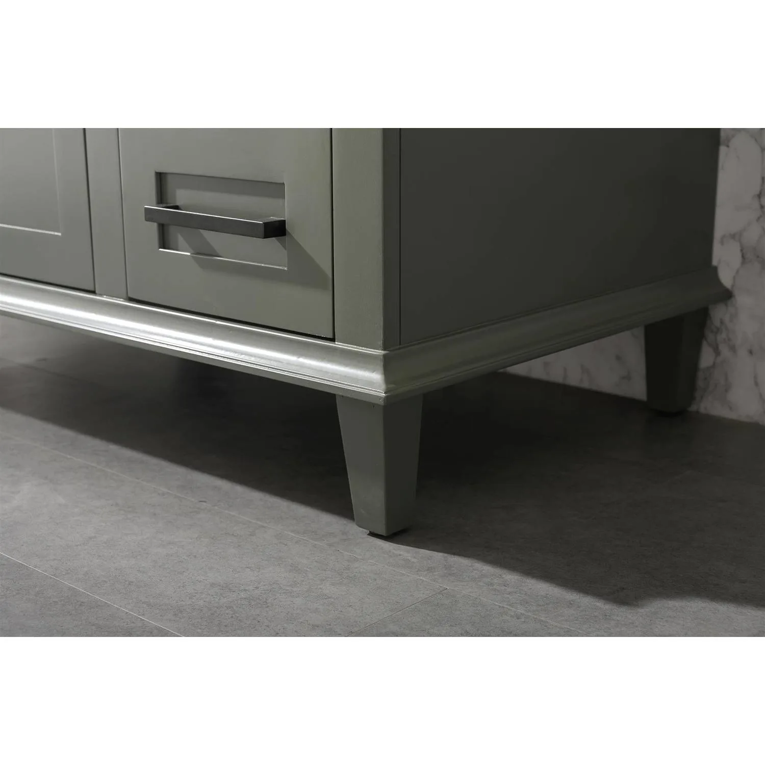 Legion Furniture 36 Inch Blue Lime Stone Top Pewter Green Vanity Cabinet - image 12
