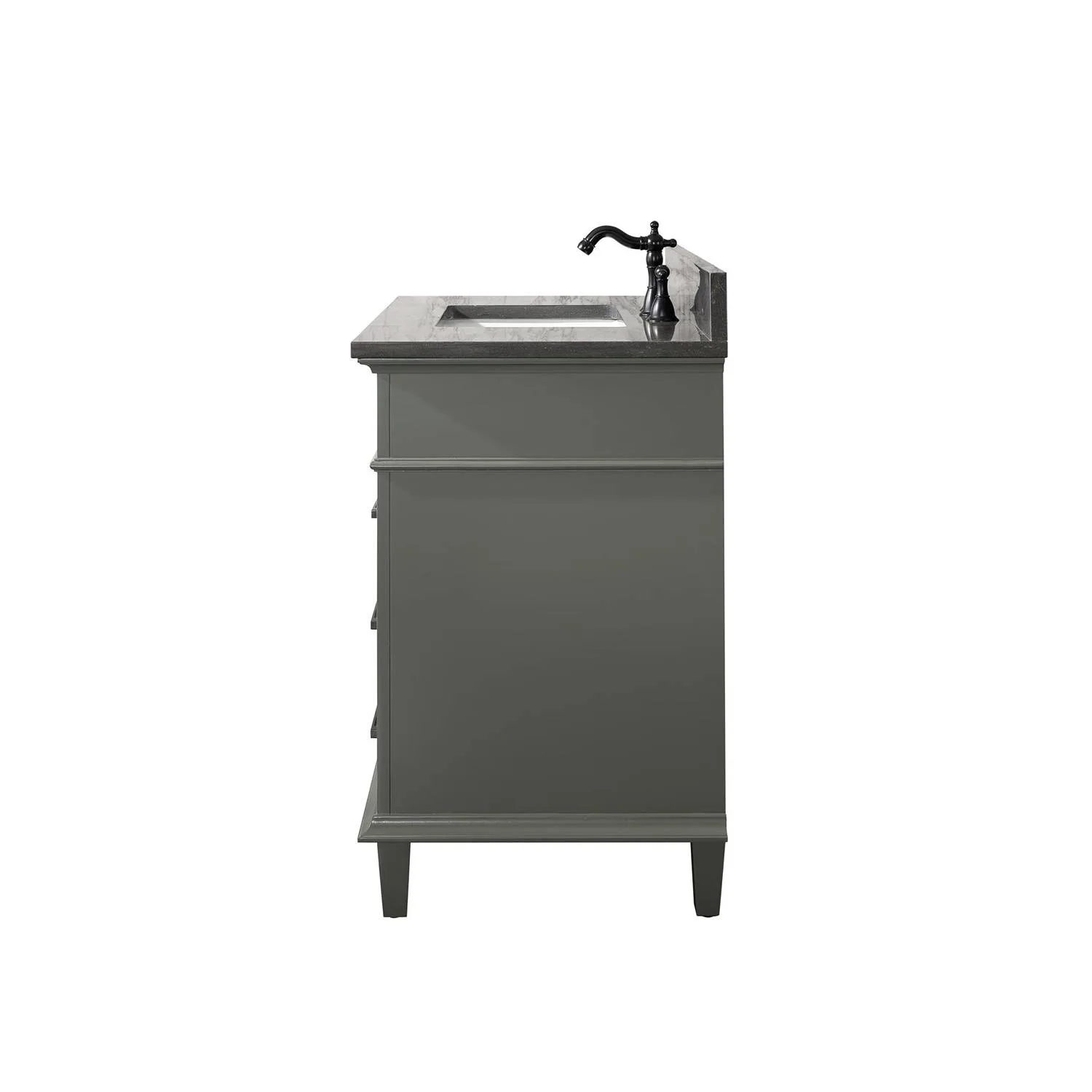 Legion Furniture 36 Inch Blue Lime Stone Top Pewter Green Vanity Cabinet - image 19