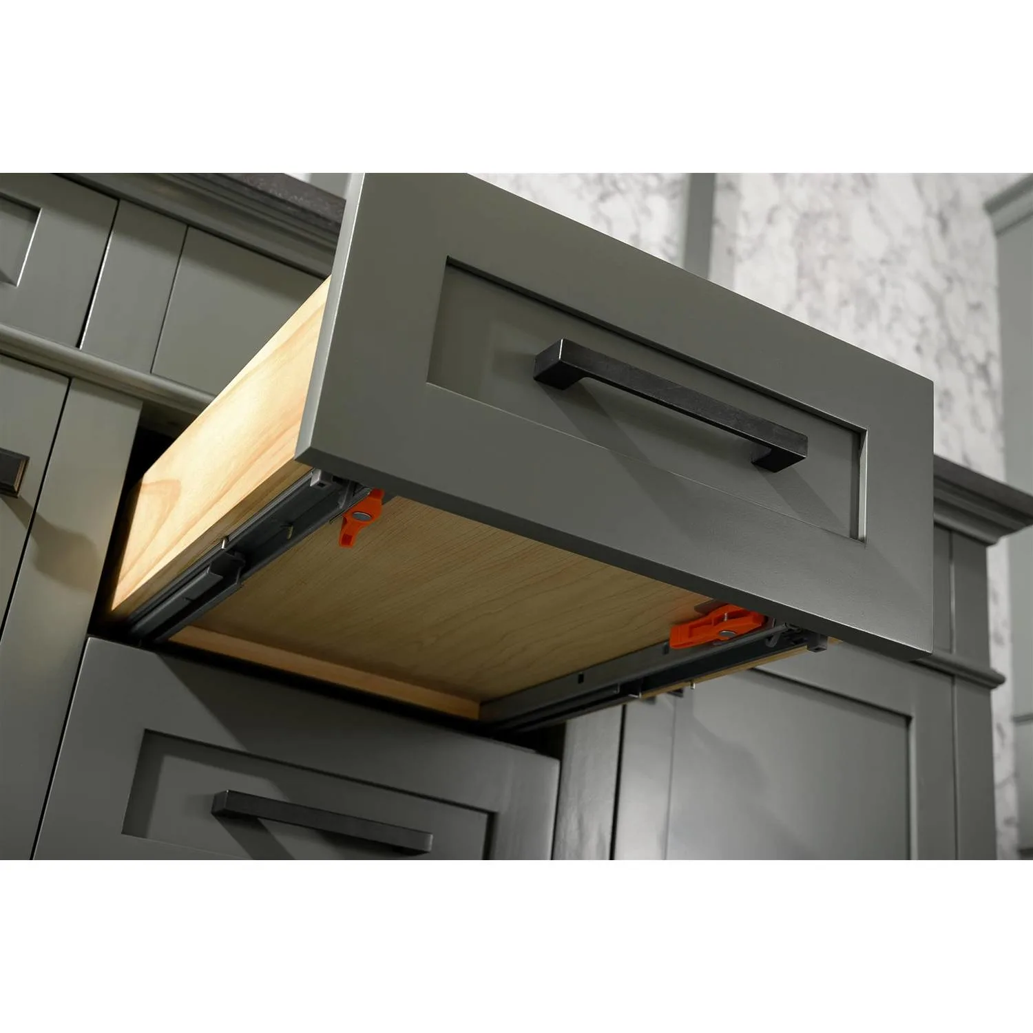 Legion Furniture 54 Inch Blue Lime Stone Top Pewter Green Vanity Cabinet - image 11