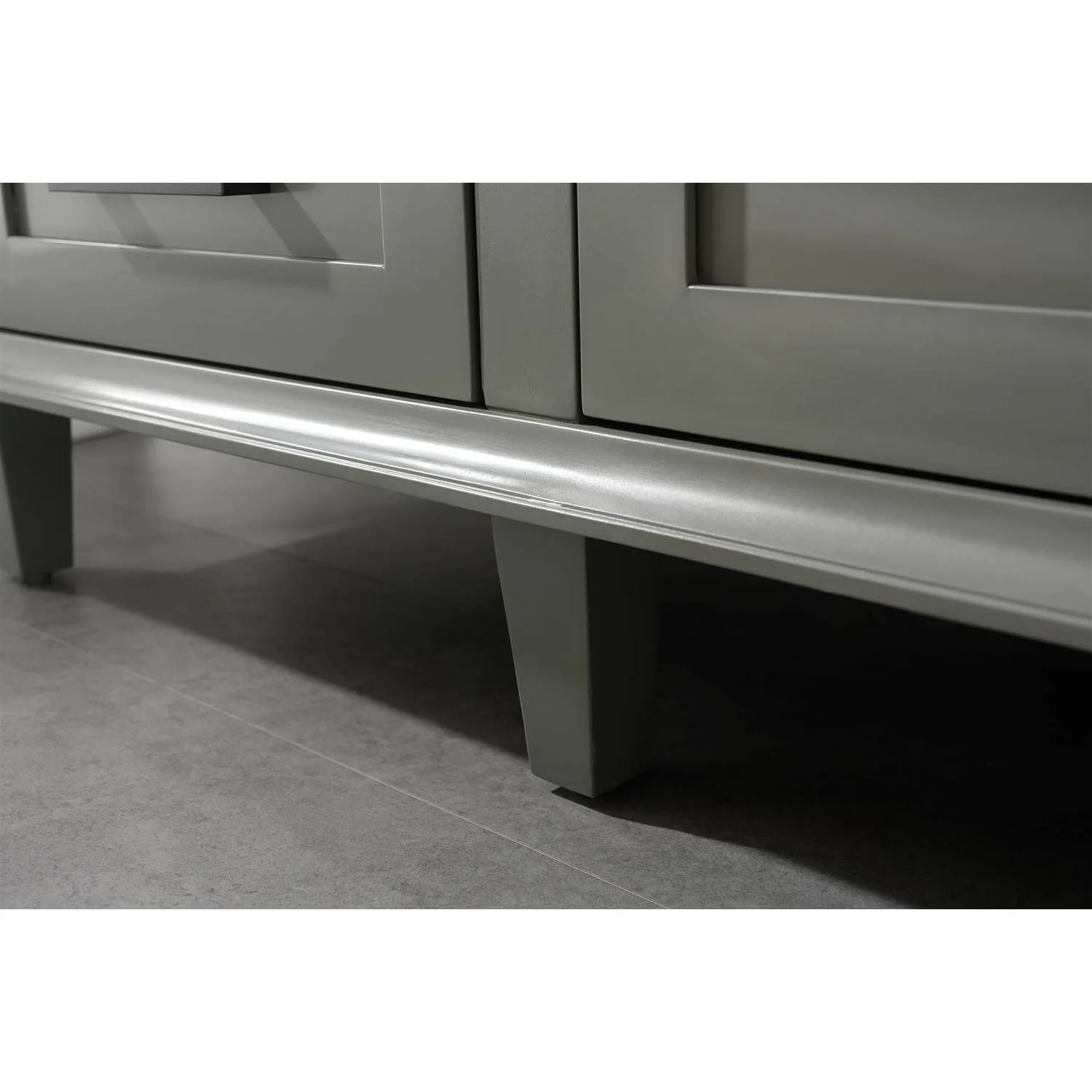 Legion Furniture 60 Inch Blue Lime Stone Top Pewter Green Vanity Cabinet - image 8