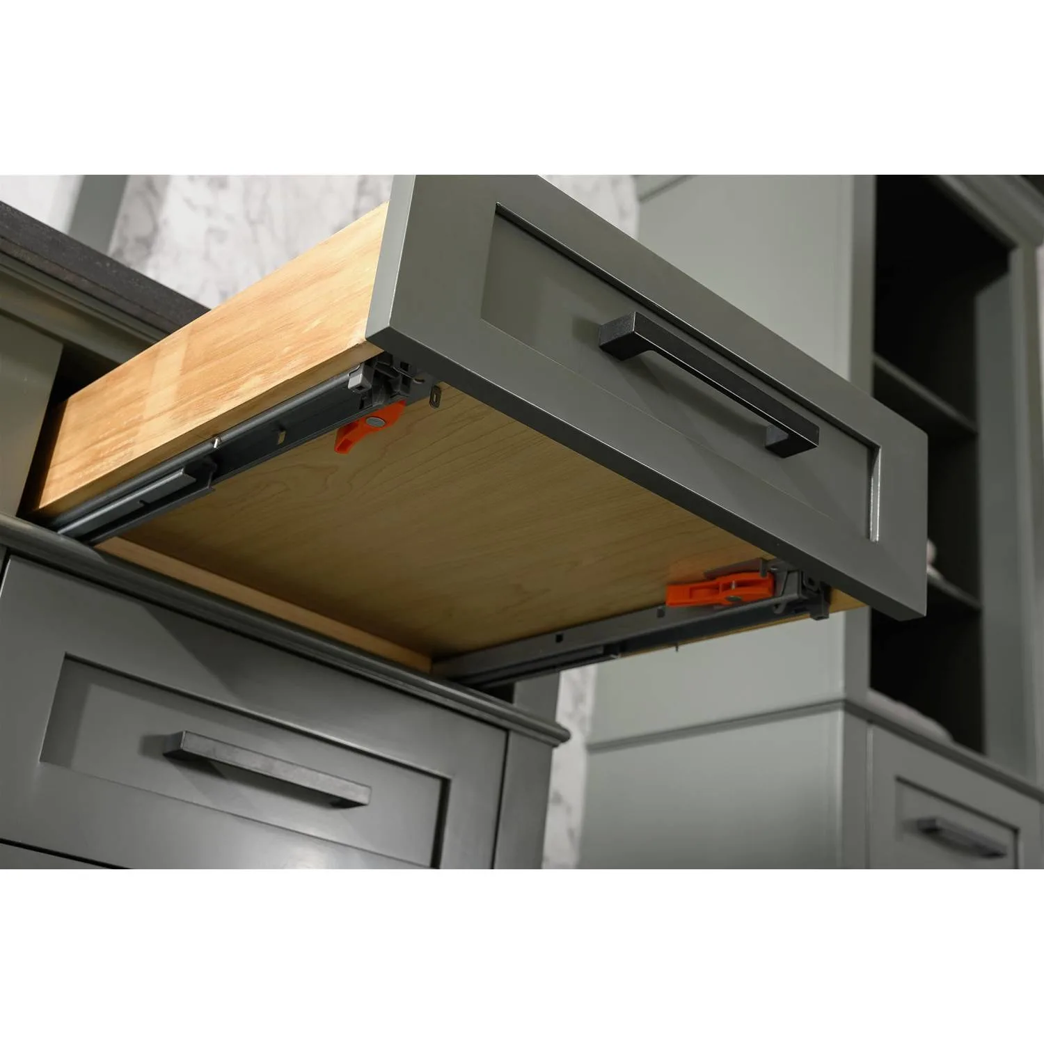 Legion Furniture 60 Inch Blue Lime Stone Top Pewter Green Vanity Cabinet - image 9