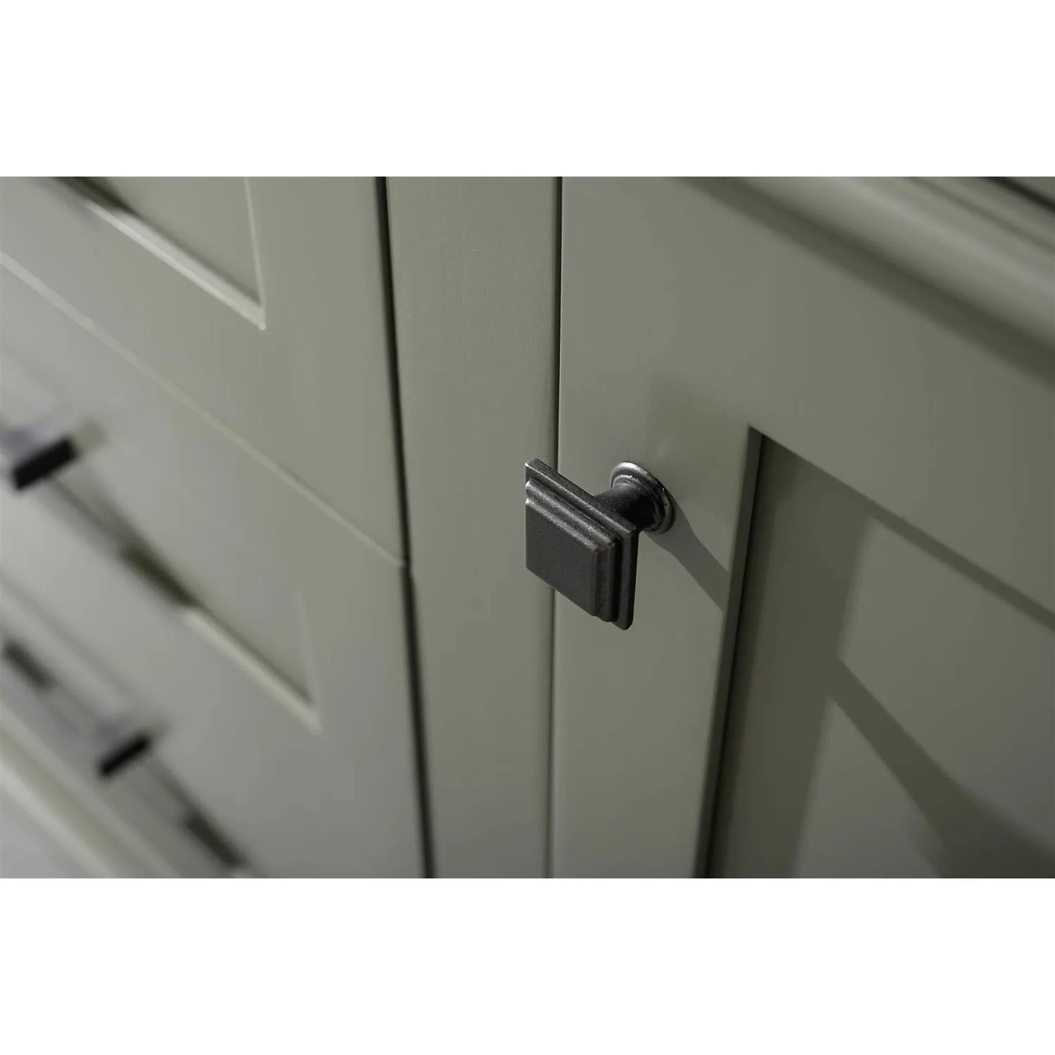 Legion Furniture 72 Inch Blue Lime Stone Top Pewter Green Vanity Cabinet - image 6