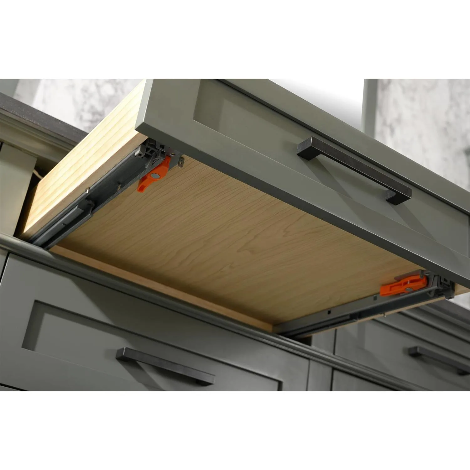 Legion Furniture 72 Inch Blue Lime Stone Top Pewter Green Vanity Cabinet - image 8