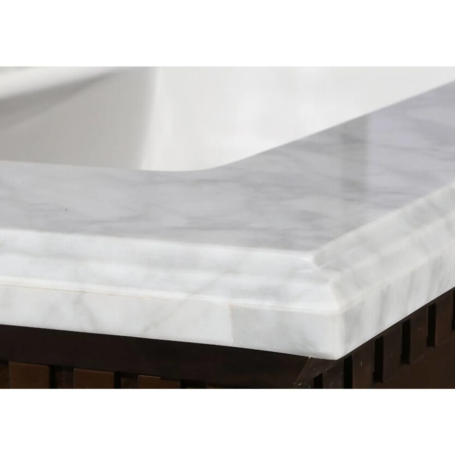 Legion Furniture 48 Inch Carrara White Top Ceramic Sink Vanity Cabinet - image 3