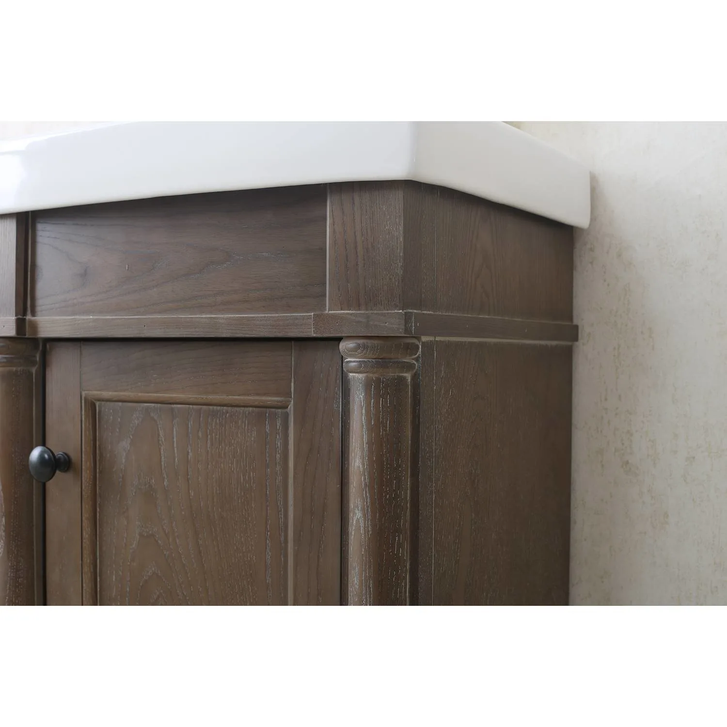 Legion Furniture 18 Inch White Porcelain Top and Sink Vanity Cabinet - image 9