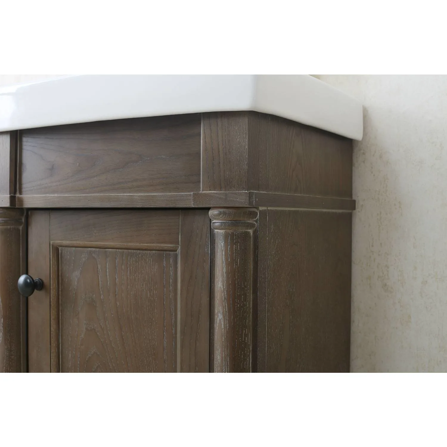 Legion Furniture 18 Inch White Porcelain Top and Sink Vanity Cabinet - image 10