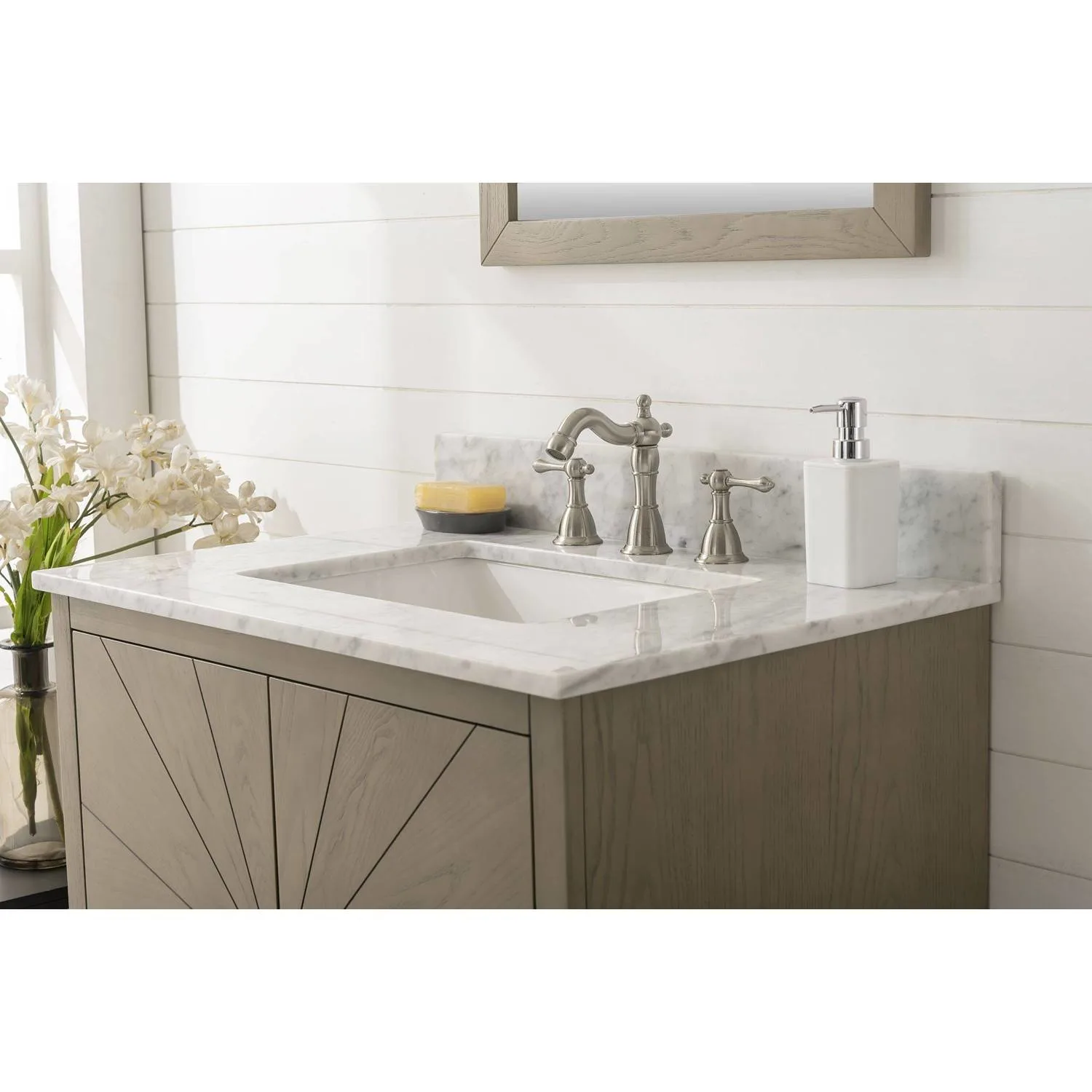 Legion Furniture 30 Inch Carrara White Top Ceramic Sink Vanity Cabinet - image 5