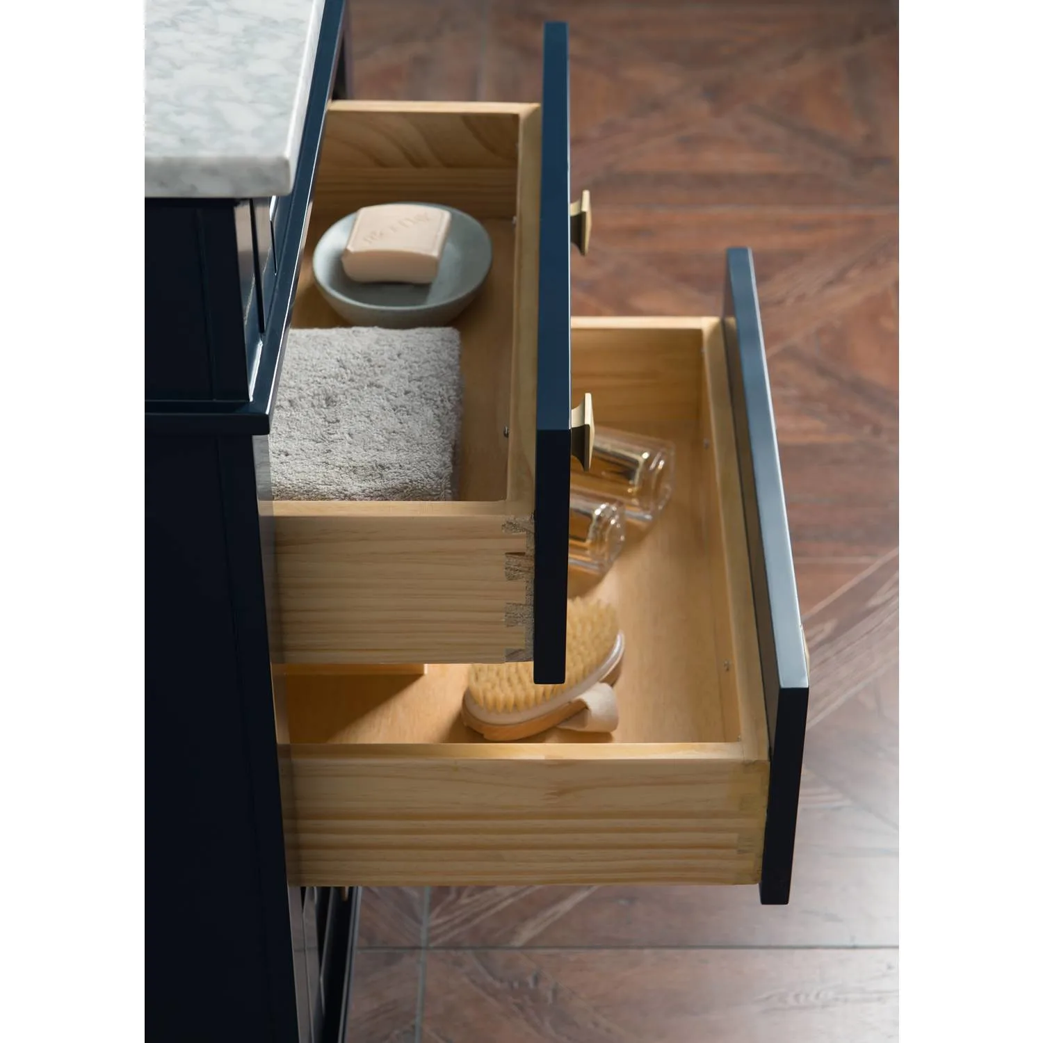 Legion Furniture 24 Inch Carrara White Top Square Basin Vanity Cabinet - image 3