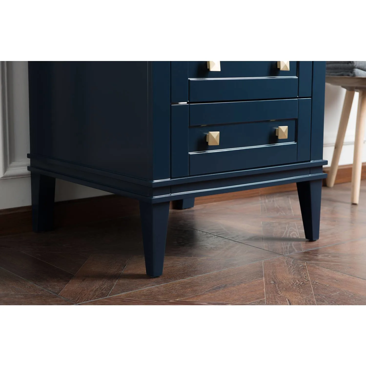 Legion Furniture 24 Inch Carrara White Top Square Basin Vanity Cabinet - image 5