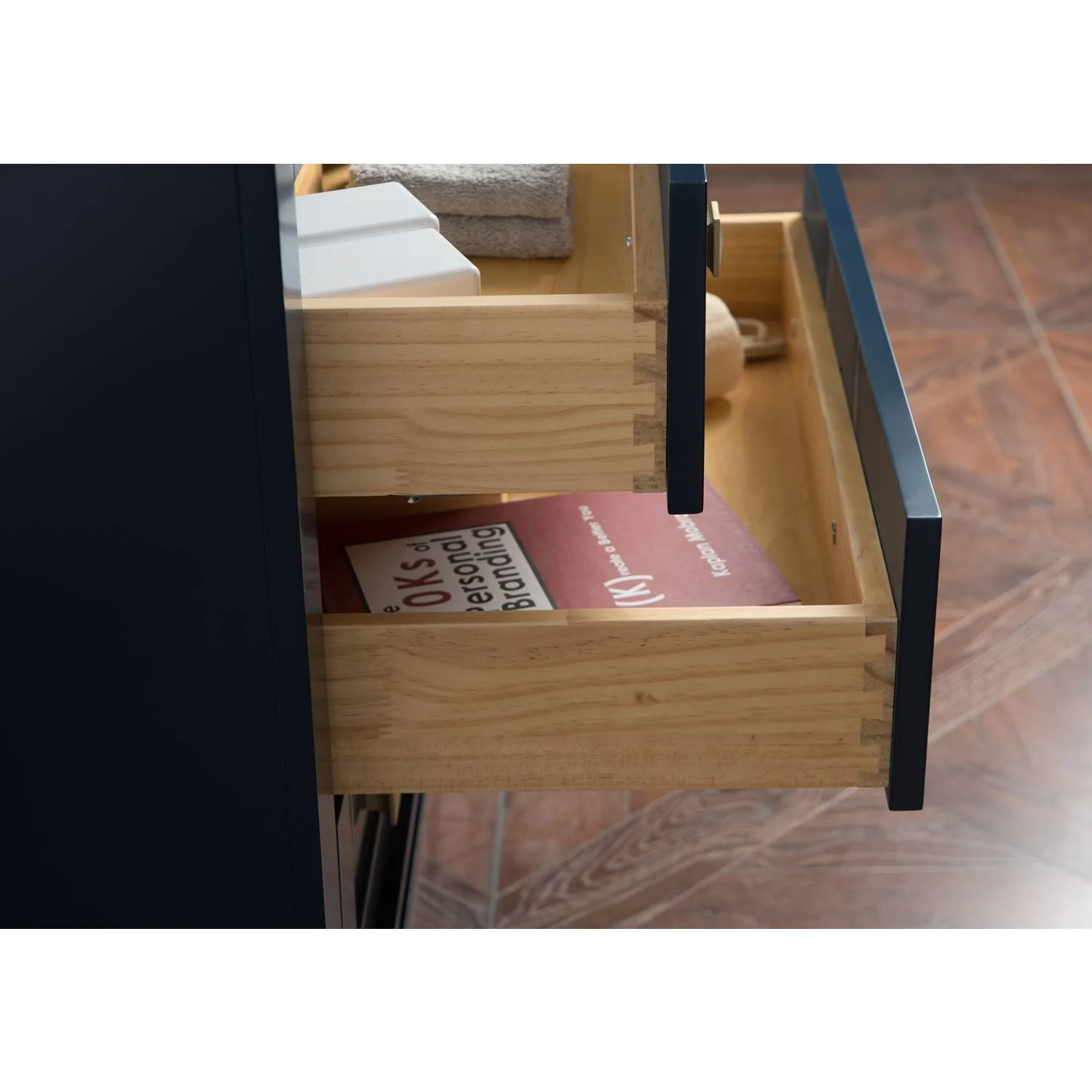 Legion Furniture 30 Inch Carrara White Top Square Basin Vanity Cabinet - image 7