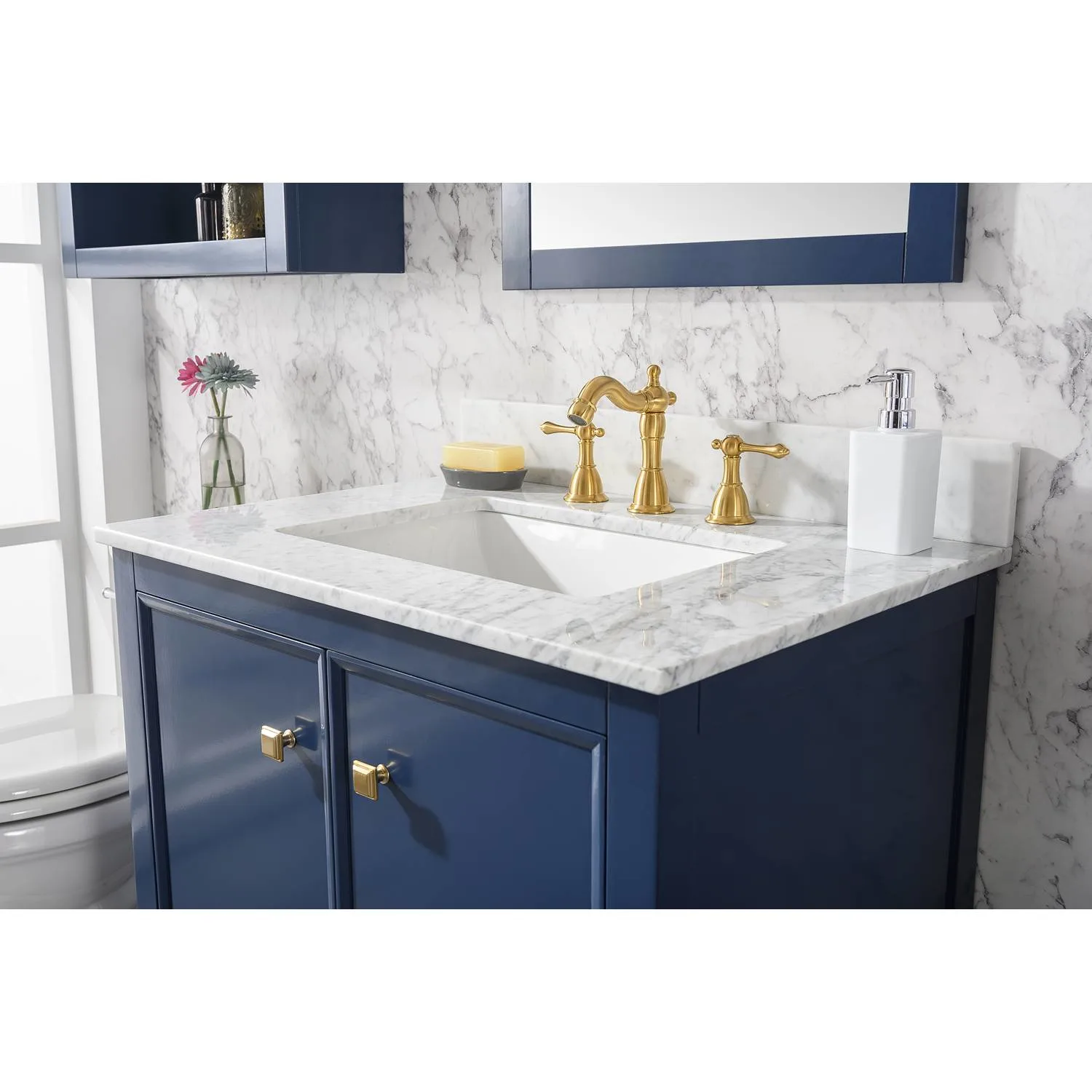 Legion Furniture 30 Inch Carrara White Top Ceramic Sink Vanity Cabinet - image 10
