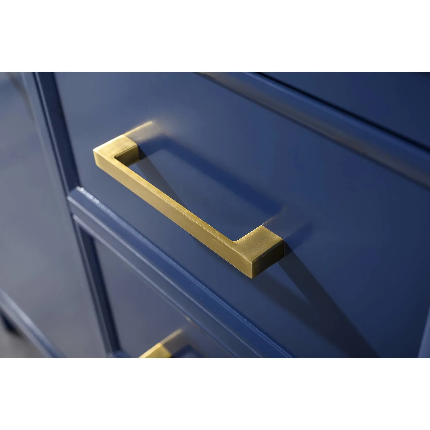 Legion Furniture 54 Inch Carrara White Top Double Sink Vanity Cabinet - image 6