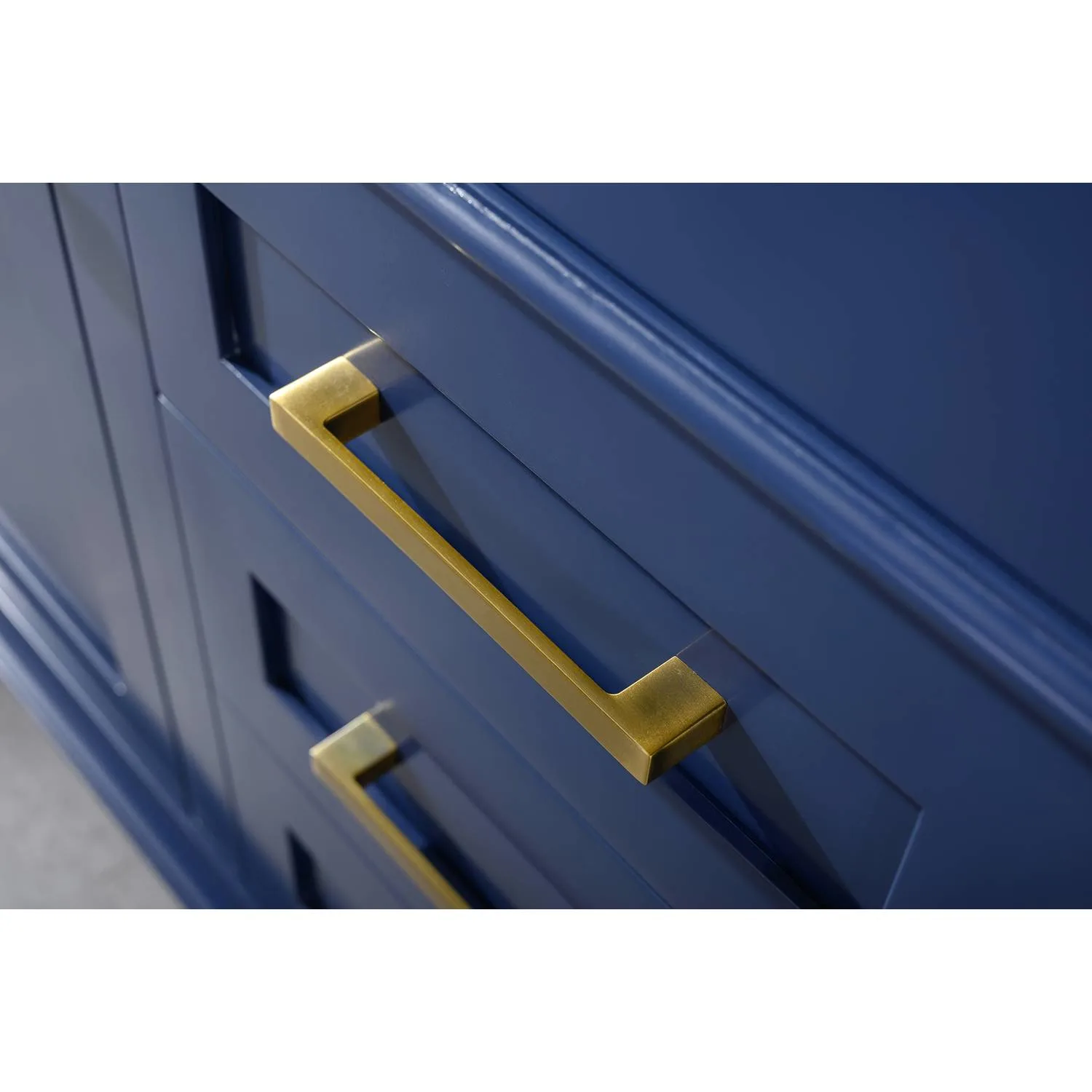 Legion Furniture 54 Inch Carrara White Top Double Sink Vanity Cabinet - image 9