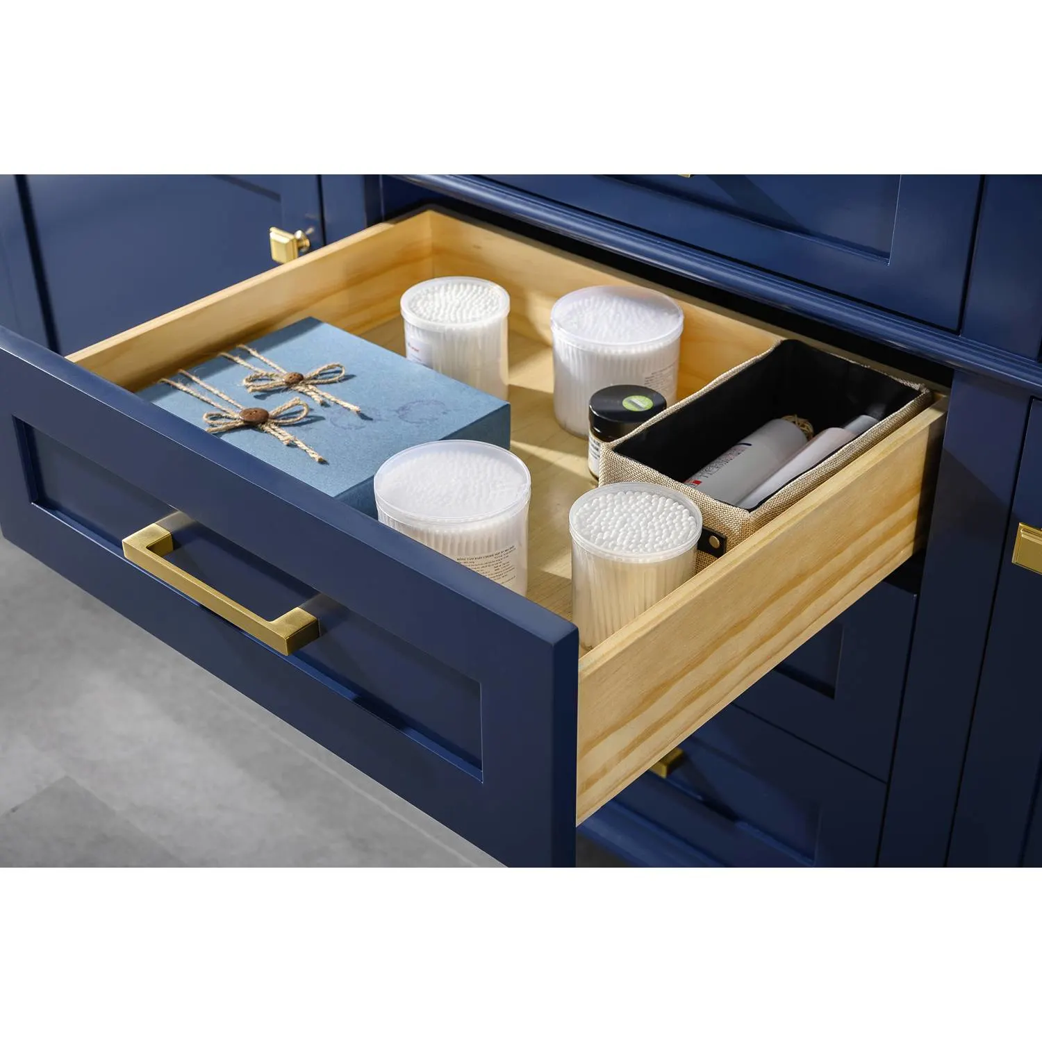 Legion Furniture 72 Inch Carrara White Top Double Sink Vanity Cabinet - image 10