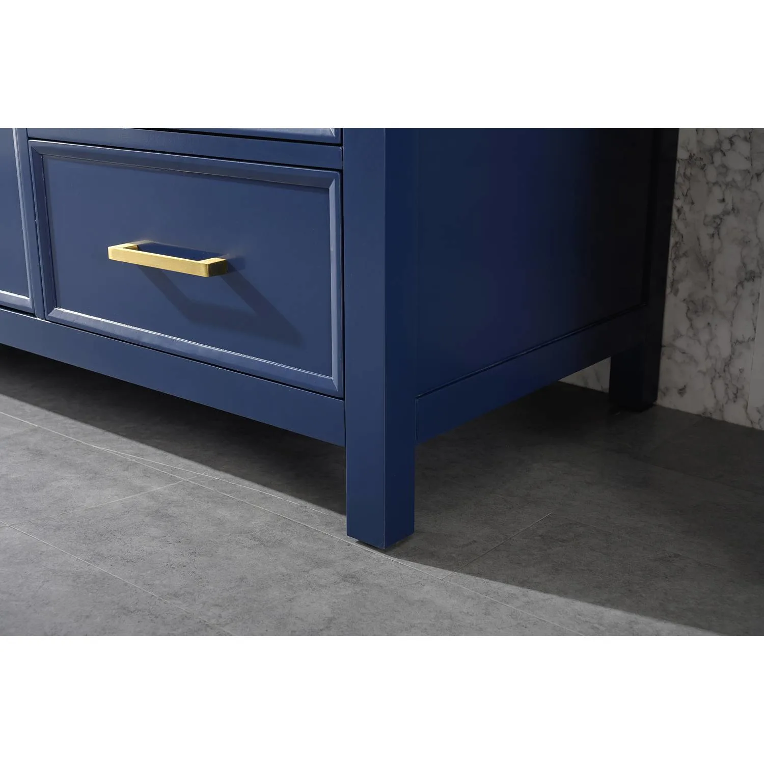 Legion Furniture 60 Inch Carrara White Top Ceramic Sink Vanity Cabinet - image 8