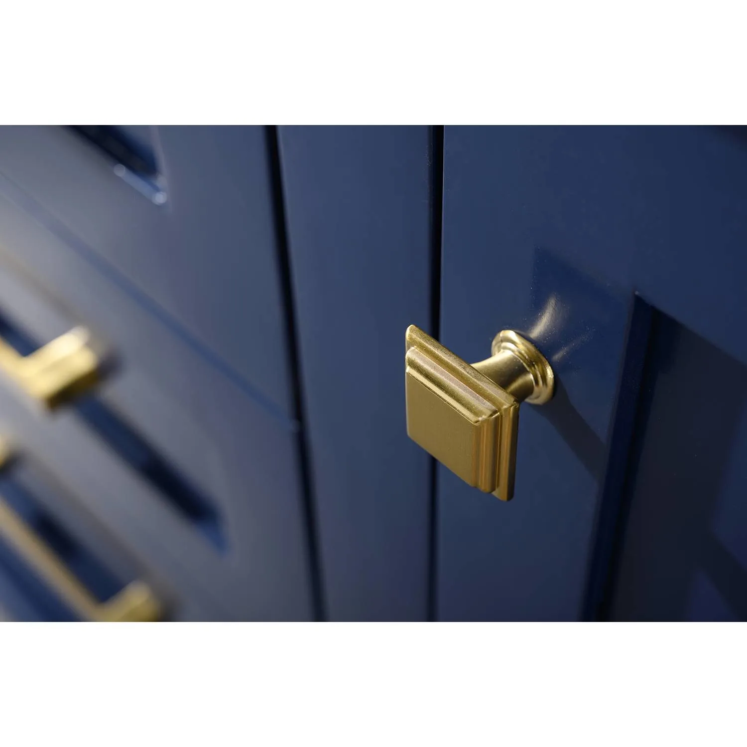 Legion Furniture 60 Inch Carrara White Top Double Sink Vanity Cabinet - image 7