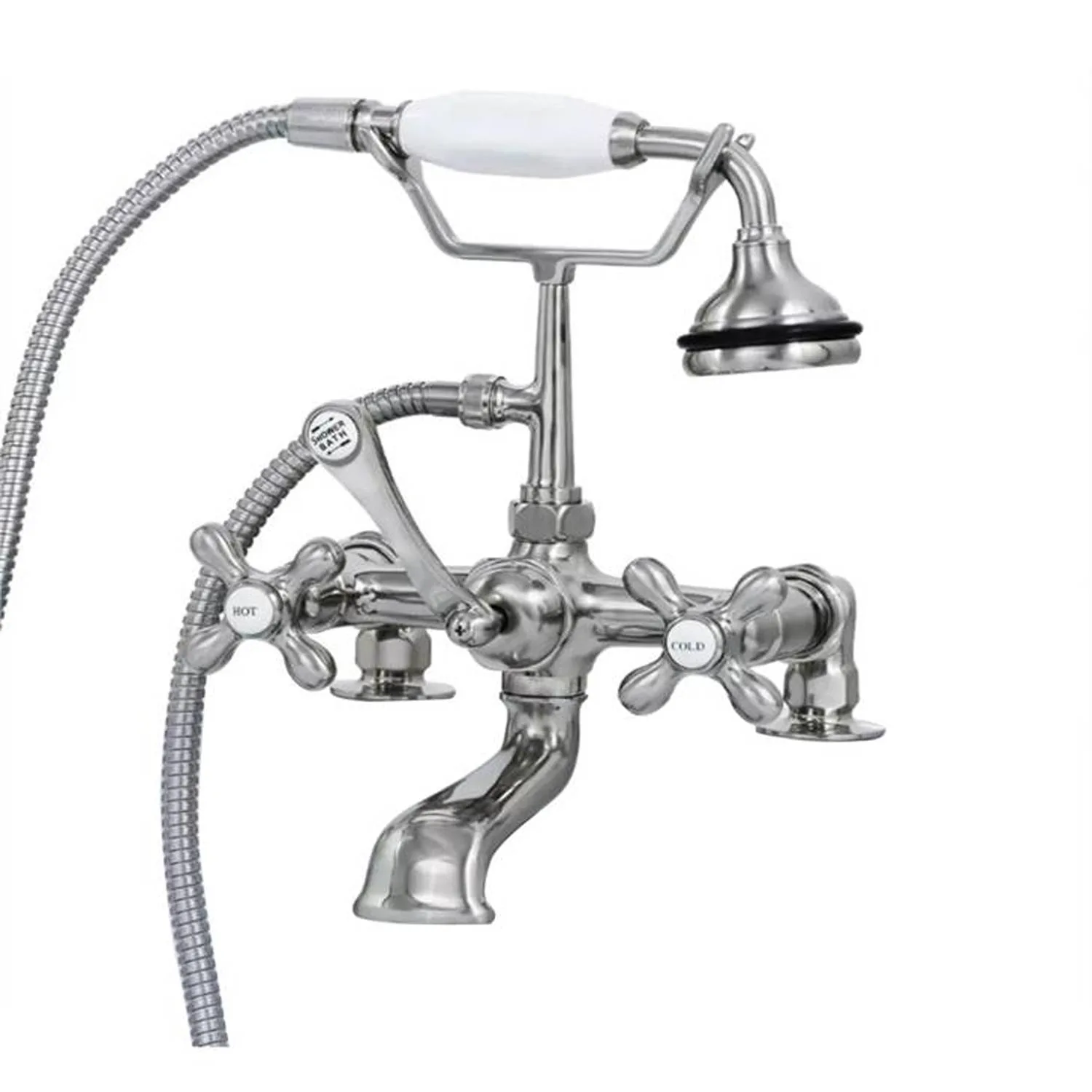Cambridge Plumbing 13 Inch Deck Mount With Shower Tub Filler Faucet - image 2