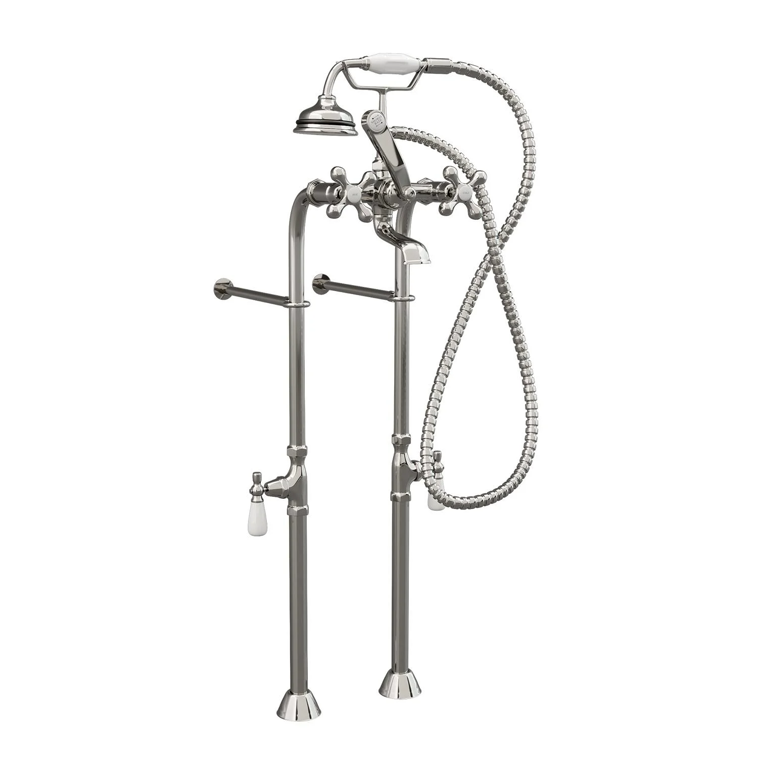 Cambridge Plumbing 5 Inch Floor Standing British Telephone Faucet - image 1