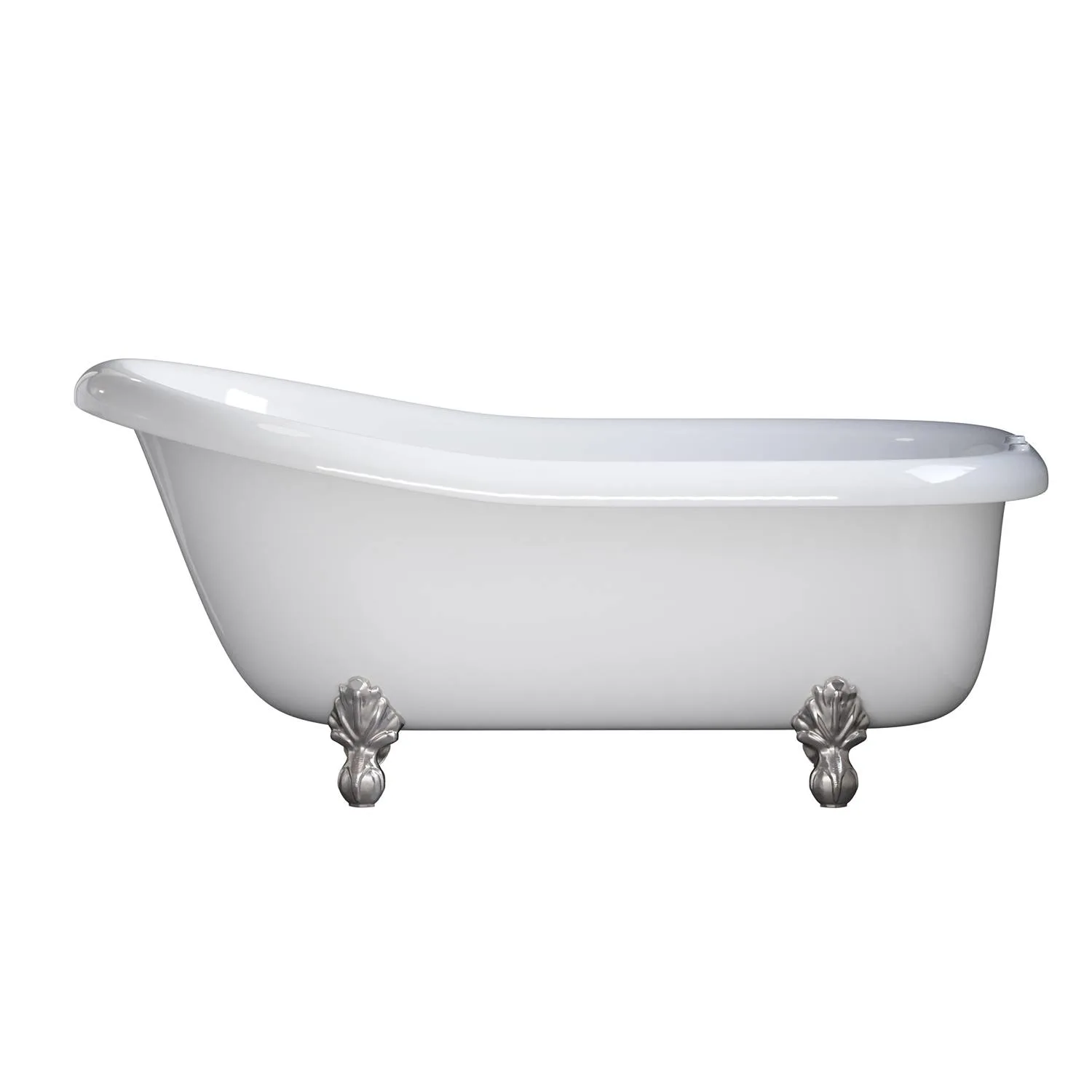 Cambridge Plumbing 66 Inch Clawfoot Slipper USA Quality Bathtub - image 1