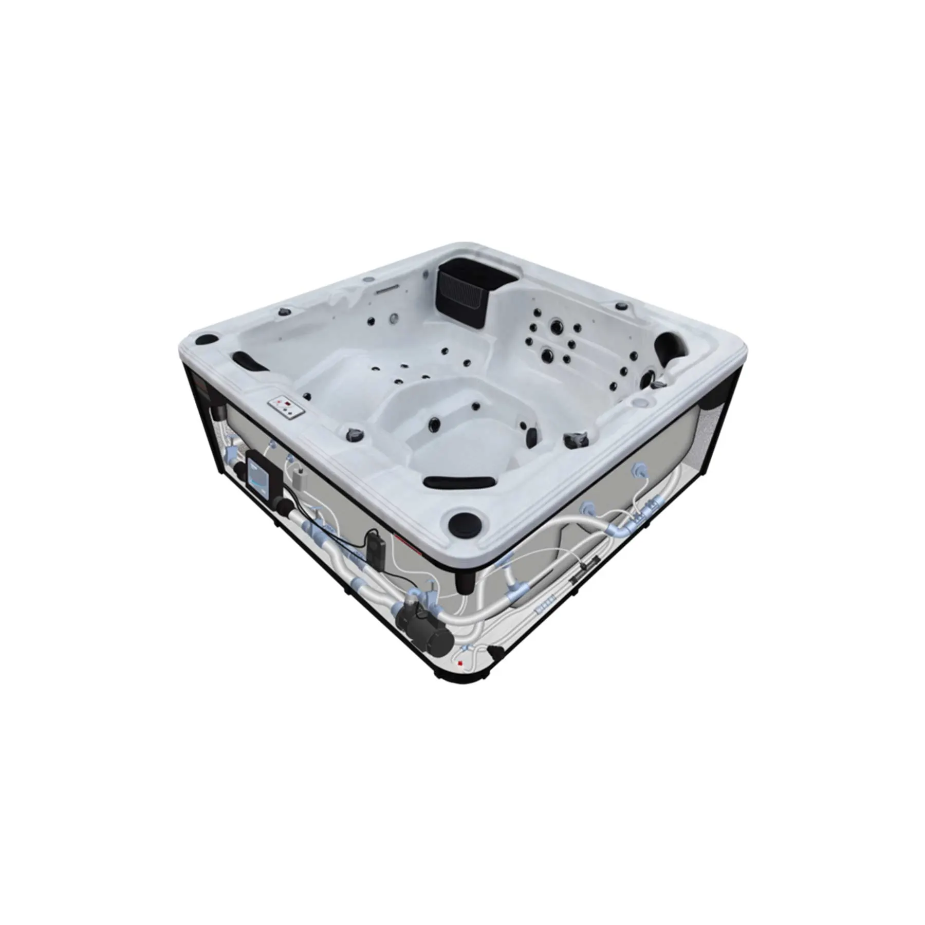 Canadian Spa Toronto 5-6 Person 44 Jetted 5.5 kW Spa Pool - image 3