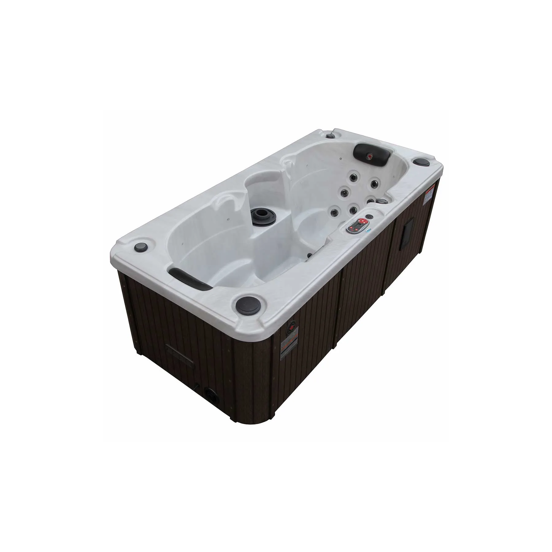 Canadian Spa Yukon 2 Person 16 Jetted 1.5kW Plug And Play Hot Tub - image 3