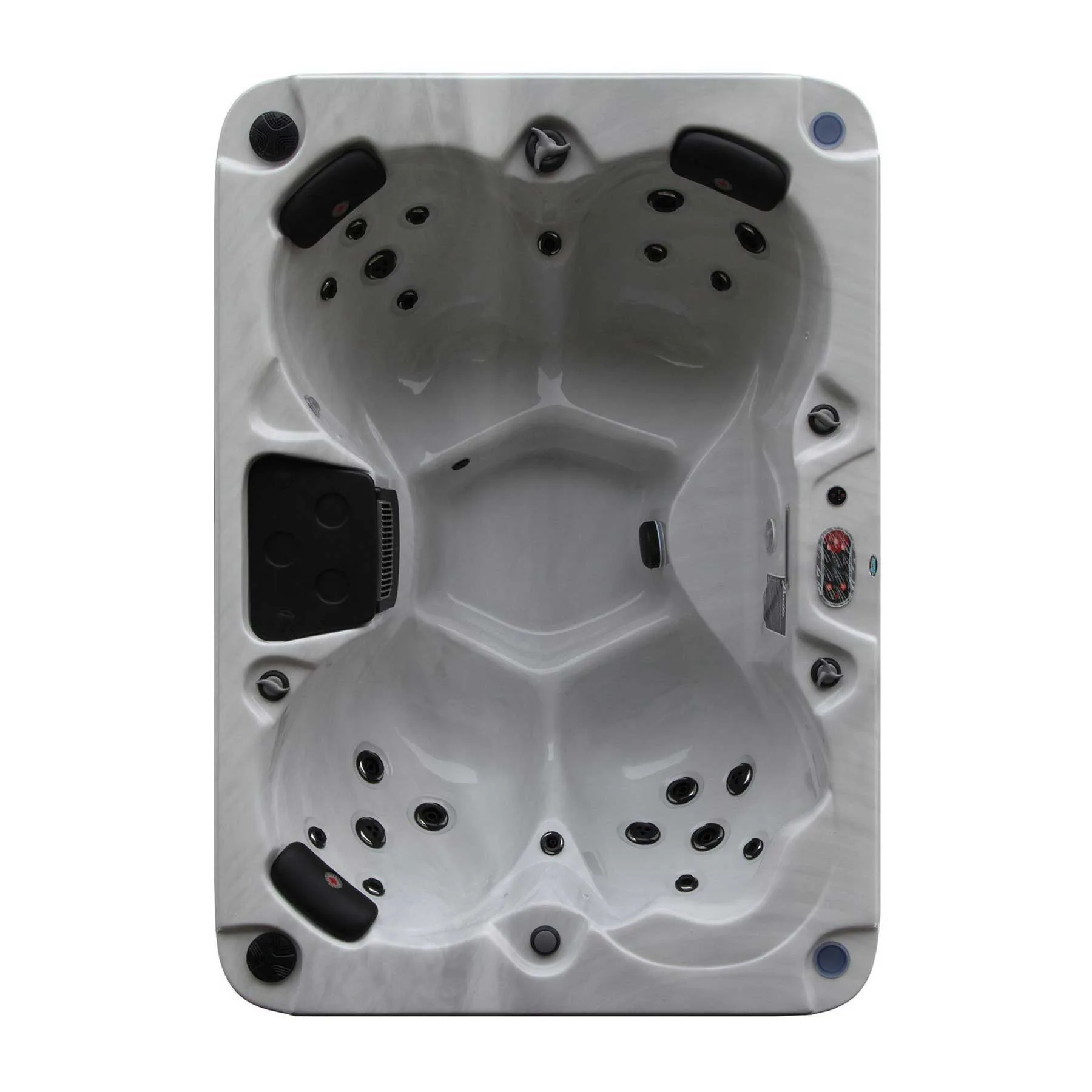 Canadian Spa Calgary 4 Person 24 Jetted 1.5 kW Plug And Play Hot Tub - image 1