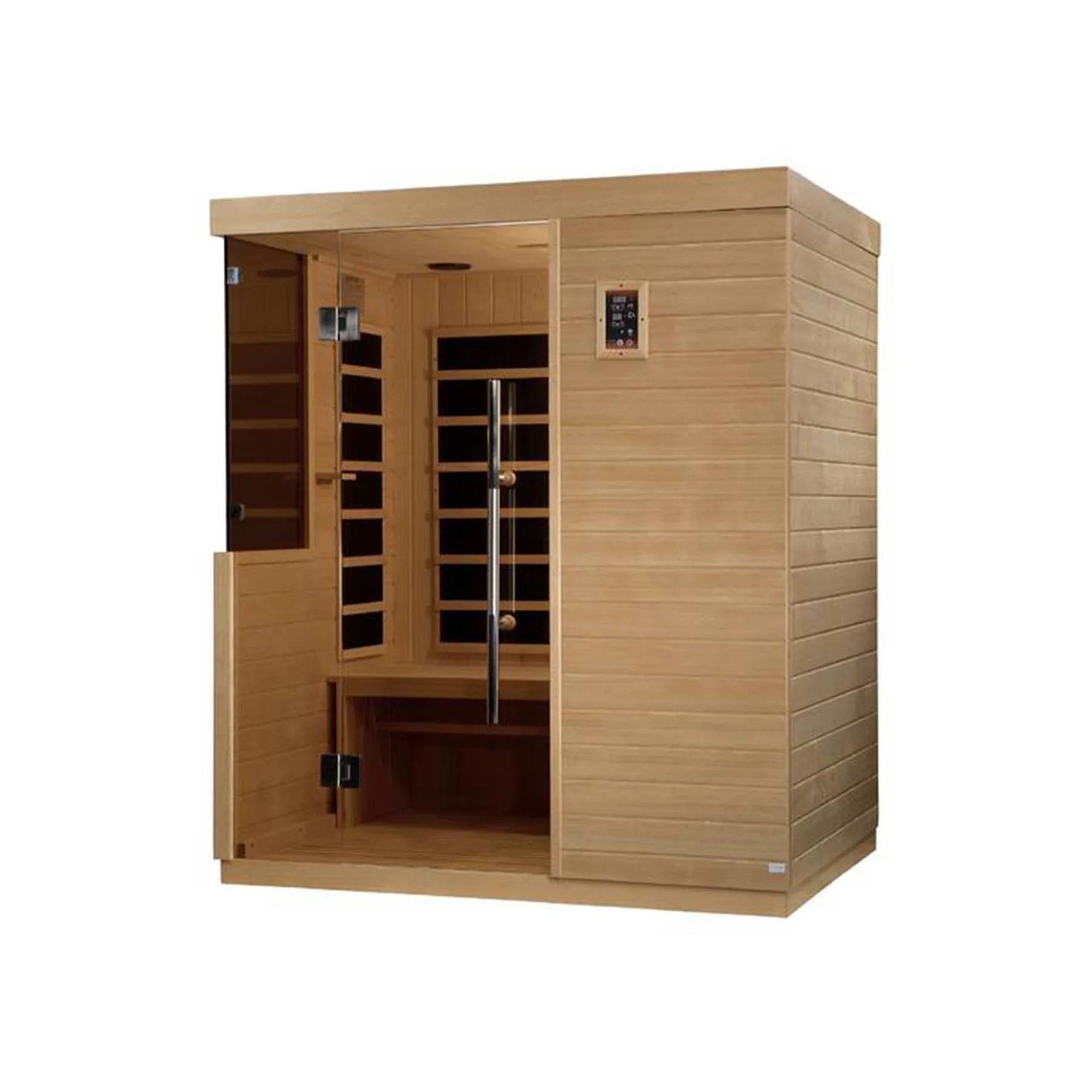 Dynamic Bilbao 3 Person Ultra Low EMF Indoor FAR Infrared Sauna