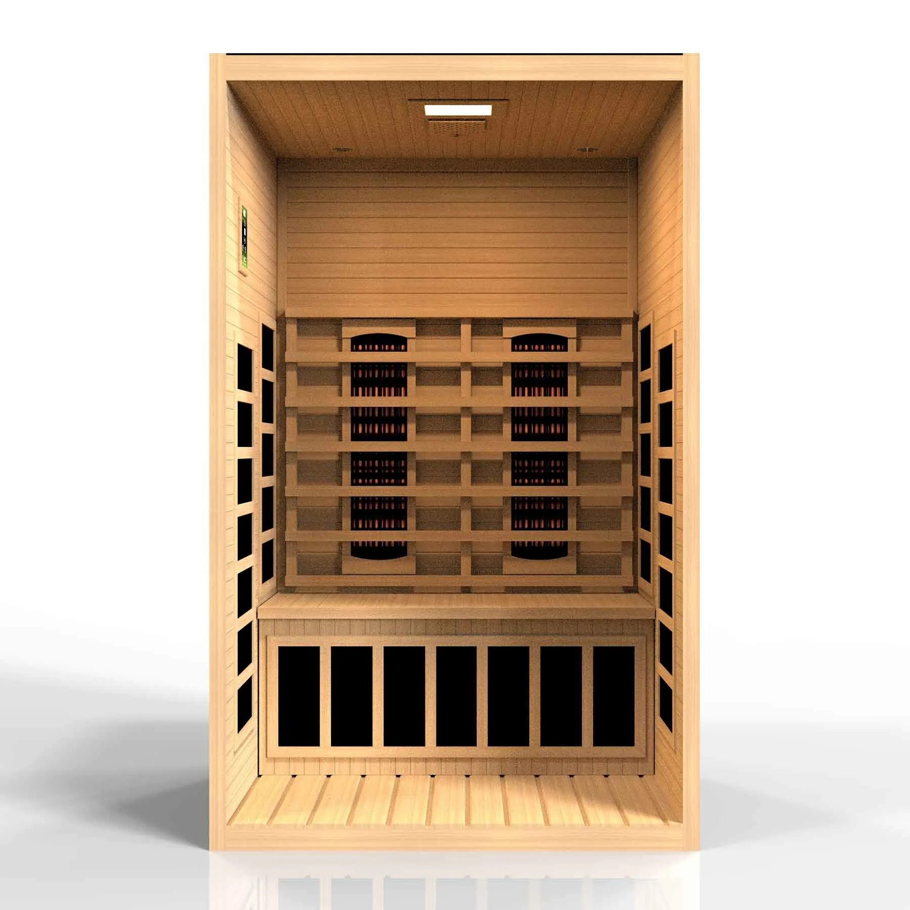 Dynamic Santiago 2-Person Full Spectrum Ultra Low EMF Indoor Infrared Sauna - image 5